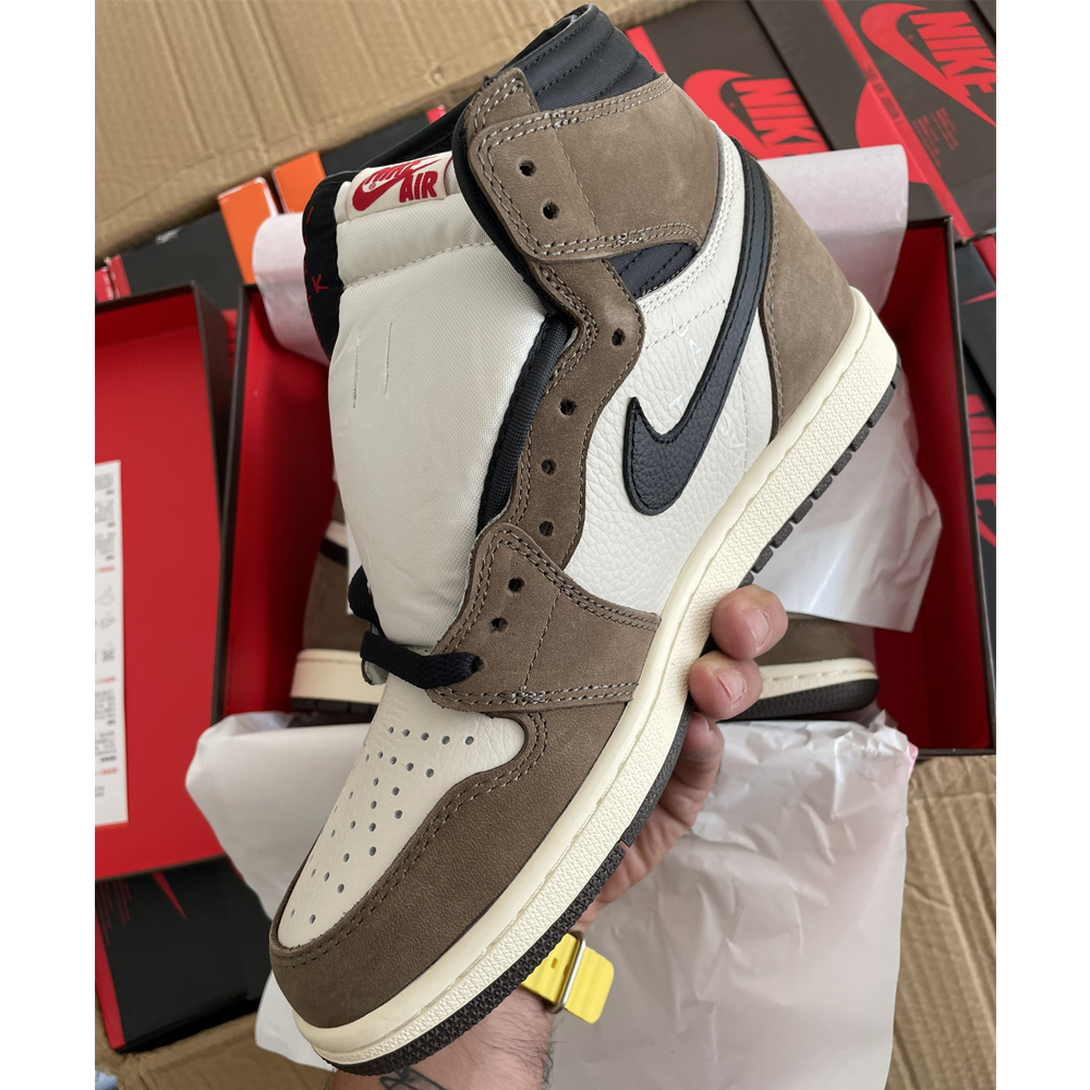 JORDAN 1 RETRO HIGH TRAVIS SCOTT MOCHA CACTUS JACK